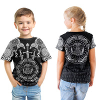 Viking T shirt Kid - Huginn and Muniin With Mjolnir RLT12 - Wonder Print Shop