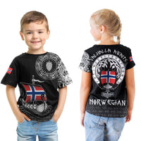 Viking T shirt Kid - Norwegian Drakkar RLT12 - Wonder Print Shop