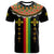 Custom Ethiopia Cross T Shirt Geometric Ethnic - Wonder Print Shop