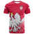 Custom Poland Football Coat of Arms No2 T Shirt - Wonder Print Shop