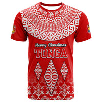 Tonga Kupesi Ngatu Merry Christmas T Shirt - Wonder Print Shop