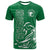 Custom Saudi Arabia Football Falcon Bird And Arabic Text T Shirt - Wonder Print Shop