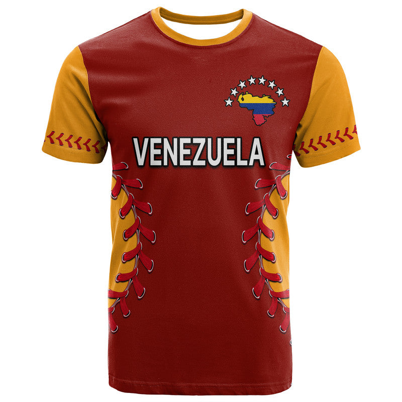 custom-personalised-venezuela-baseball-flag-map-t-shirt