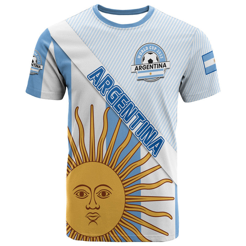Argentina Sol de Mayo Football T Shirt - Wonder Print Shop