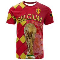 Belgium Football Champions Great Coat of Arms T Shirt - Wonder Print Shop