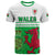 Custom Wales Football Qatar 2022 T Shirt Cymru Coat of Arms - Wonder Print Shop