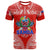 Toa Samoa Polynesian Rugby T Shirt Samoan Flag Red Color - Wonder Print Shop