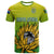 Custom South Africa National Cricket Team T Shirt Proteas Sports Yellow Style - Wonder Print Shop