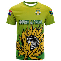 South Africa National Cricket Team T Shirt Proteas Sports Yellow Style - Wonder Print Shop