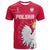 Custom Poland Football Coat of Arms No1 T Shirt - Wonder Print Shop