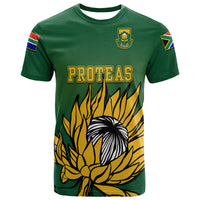 South Africa National Cricket Team T Shirt Proteas Sport Green Style - Wonder Print Shop