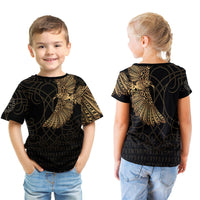 Viking Clothing Viking Odin's Celtic Ravens Gold Version T Shirt RLT12 - Wonder Print Shop