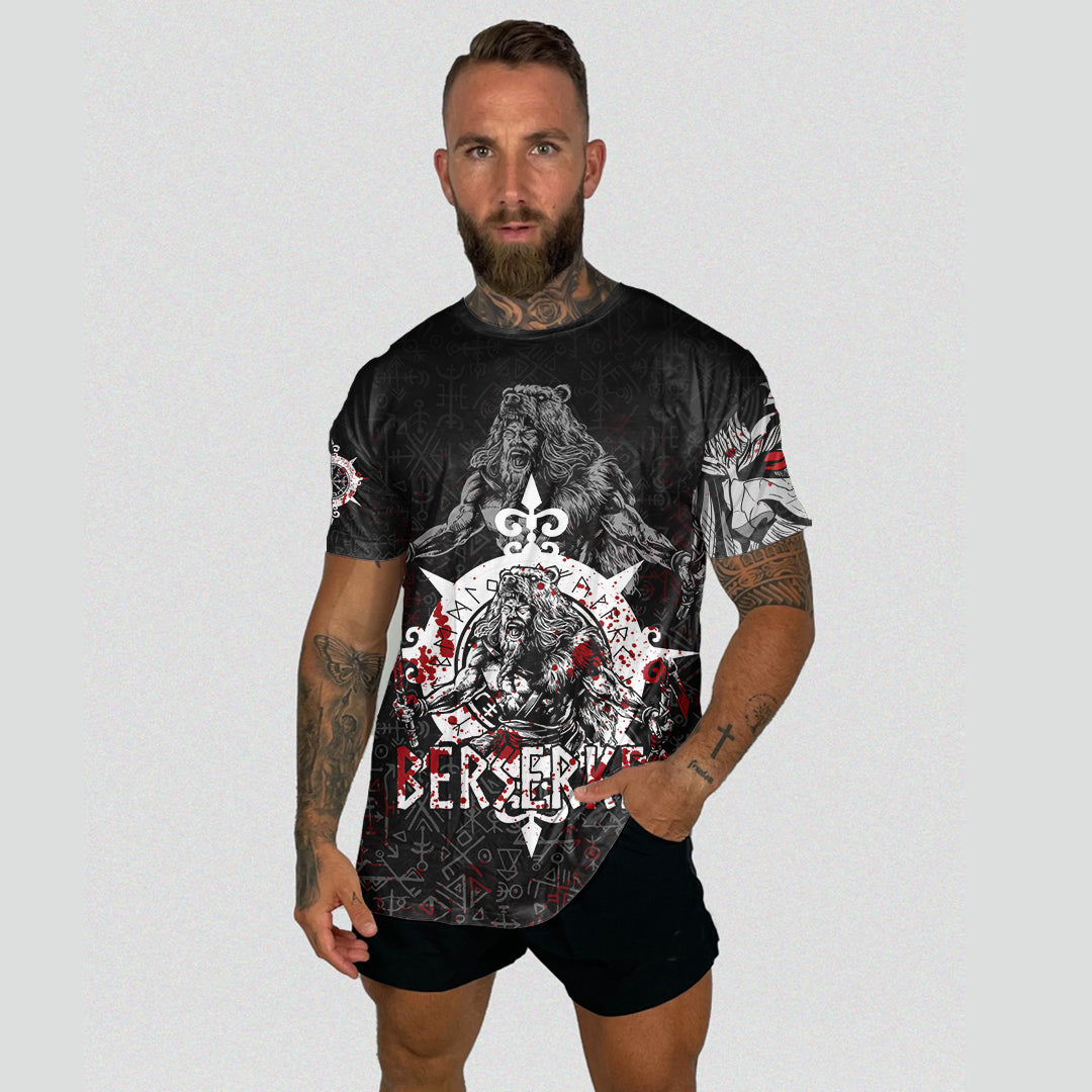 Viking Berserker Blood and Vegvisir RLT12 - Wonder Print Shop