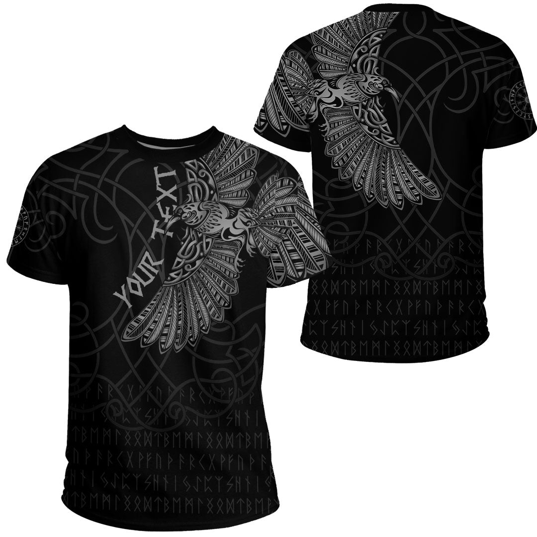 Custom Viking Clothing Viking Odins Celtic Ravens Special Version T Shirt RLT12 - Wonder Print Shop