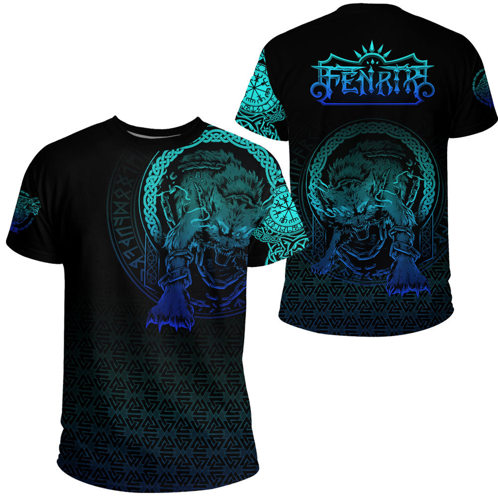 Viking Clothing Viking Fenrir Norse 3D Special T Shirt RLT12 - Wonder Print Shop