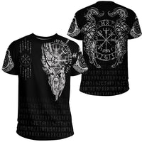 Viking Clothing Viking Compass Vegvisir Tattoo T Shirt RLT12 - Wonder Print Shop