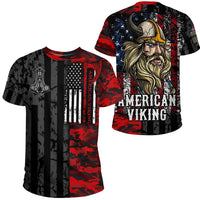 Viking Clothing American Viking T Shirt RLT12 - Wonder Print Shop