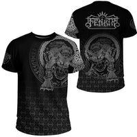 Viking Clothing Viking Fenrir Norse 3D Tattoo T Shirt RLT12 - Wonder Print Shop