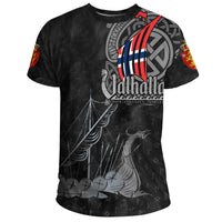 Viking Clothing Viking Norway Drakkar T Shirt RLT12 - Wonder Print Shop