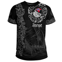 Viking Clothing Viking Drakkar Warship Norway T Shirt RLT12 - Wonder Print Shop