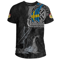 Viking Clothing Viking Sweden Drakkar T Shirt RLT12 - Wonder Print Shop