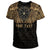 Custom Viking Clothing Viking Odins Celtic Two Ravens Gold Version T Shirt RLT12 - Wonder Print Shop