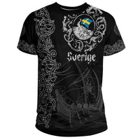 Viking Clothing Viking Drakkar Sweden Warship T Shirt RLT12 - Wonder Print Shop