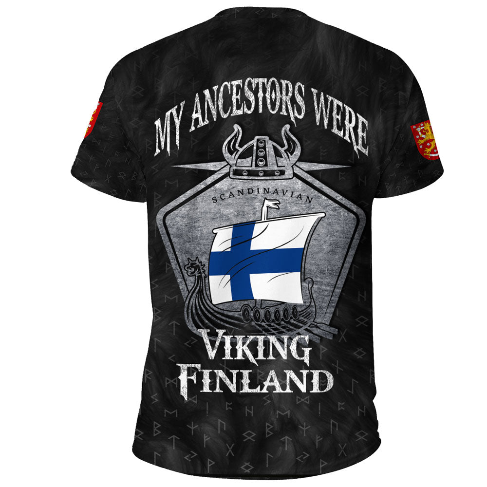 Viking Clothing Viking Finland Drakkar T Shirt RLT12 - Wonder Print Shop