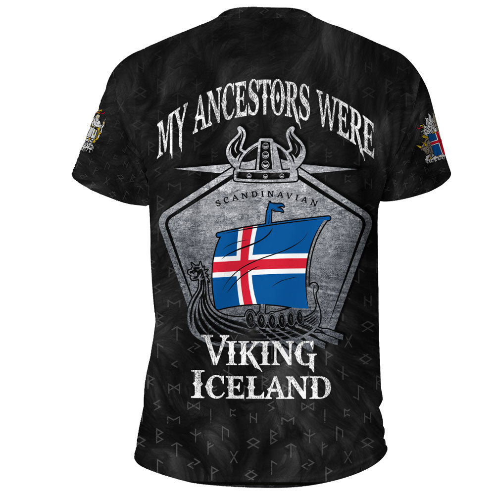 Viking Clothing Viking Iceland Drakkar T Shirt RLT12 - Wonder Print Shop