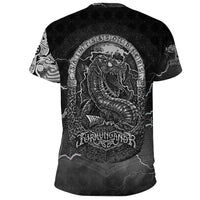 Viking Clothing Viking Thor and Jormungand T Shirt RLT12 - Wonder Print Shop