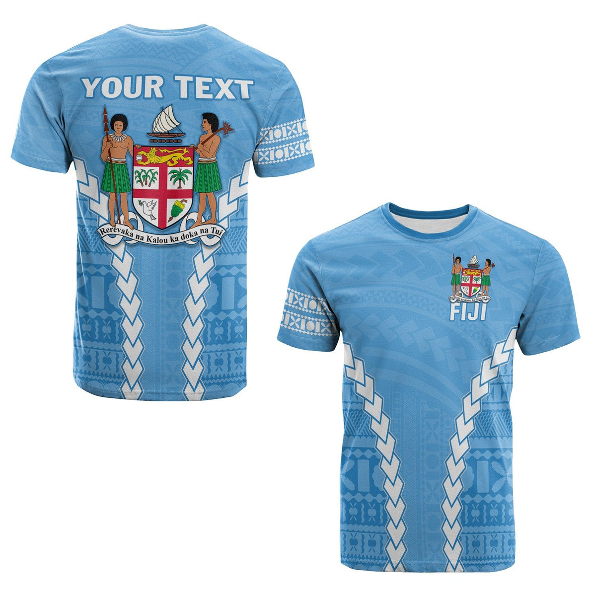 Custom Fiji Impressive T Shirt 2021 Polynesian LT13 - Wonder Print Shop