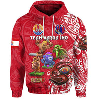 Custom Tahiti Eimeo Teahamai PC Hoodie Team Varua Ino Red LT8 - Wonder Print Shop