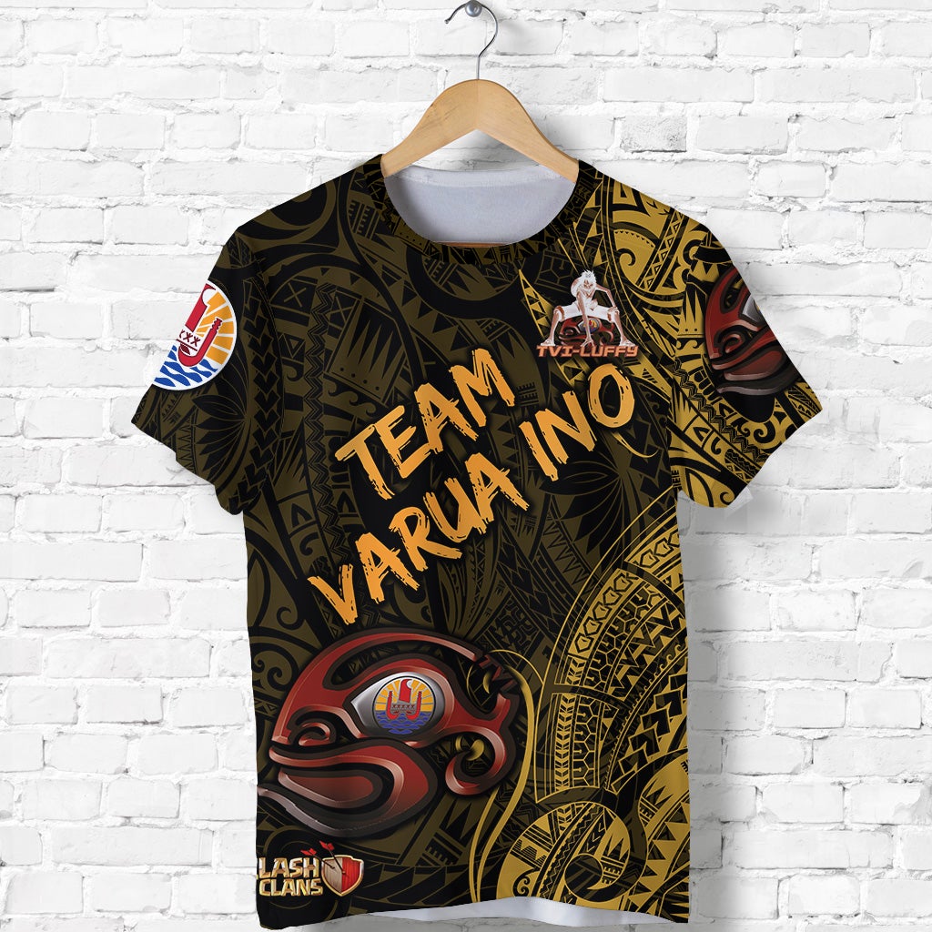 President Number 10 TVI Luffy Tahiti PC T Shirt Team Varua Ino Original 003 LT8 - Wonder Print Shop