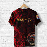 Custom Tahiti Eimeo Teahamai PC T Shirt Team Varua Ino Original Red LT8 - Wonder Print Shop