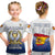 (Custom Text and Number) Spanish Football 2022 T Shirt KID We Are Champions - Wonder Print Shop