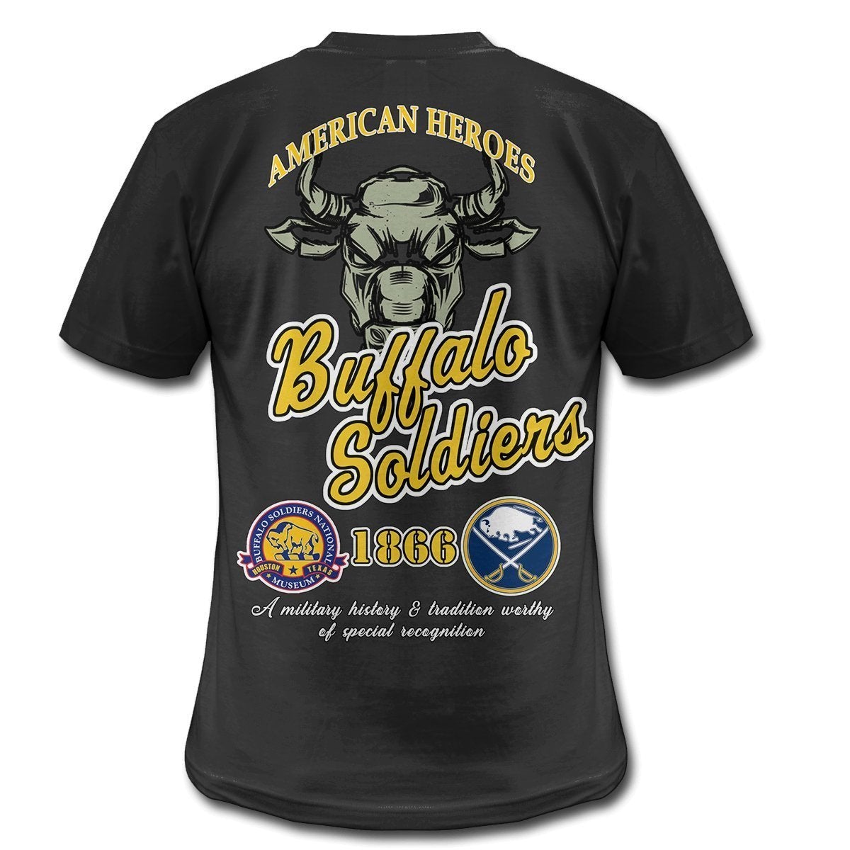 African T Shirt Buffalo Soldiers Amazing Tee - Wonder Print Shop