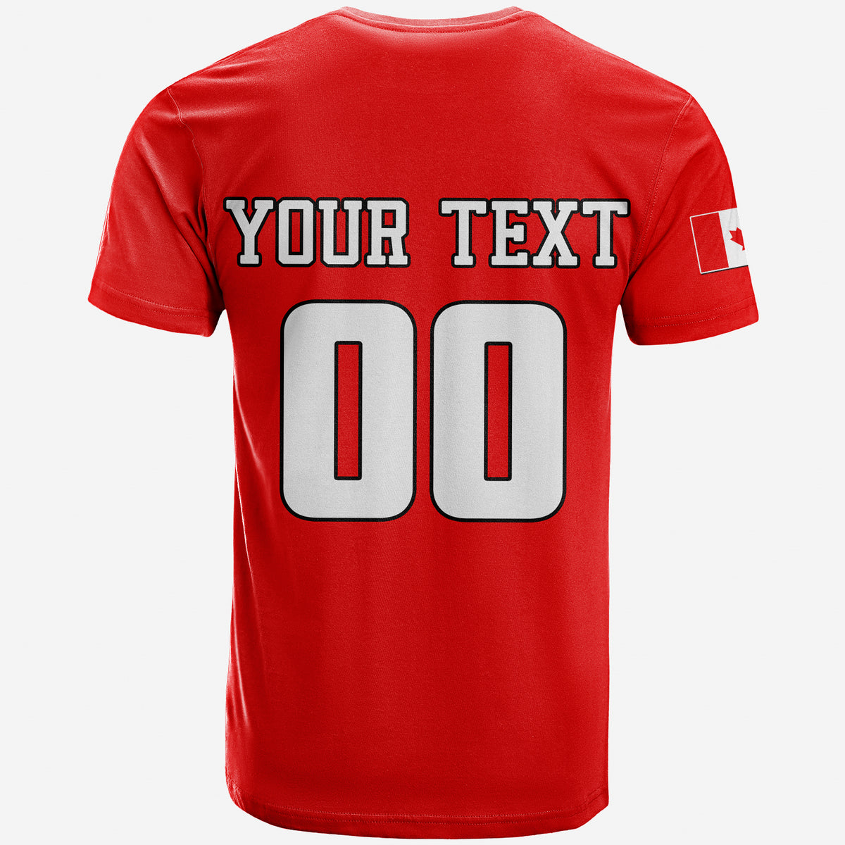 Custom Baseball 2023 Canada T Shirt Red Style LT6 - Wonder Print Shop