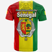 Senegal Independence Day T Shirt African Pattens LT6 - Wonder Print Shop