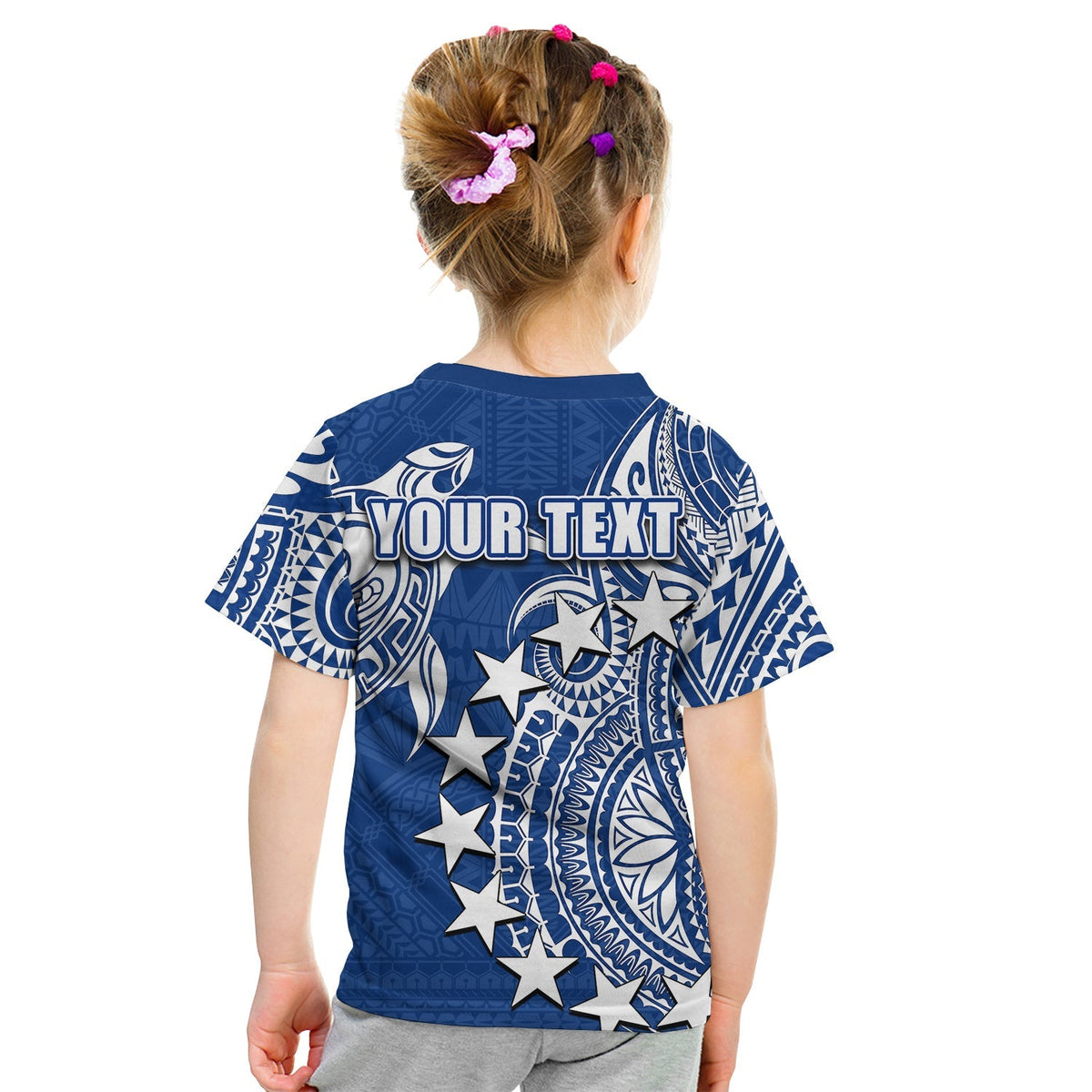Custom Cook Islands T Shirt KID Rakahanga LT6 - Wonder Print Shop