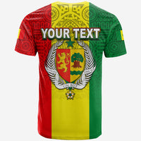 Custom Senegal T Shirt African Pattens LT6 - Wonder Print Shop