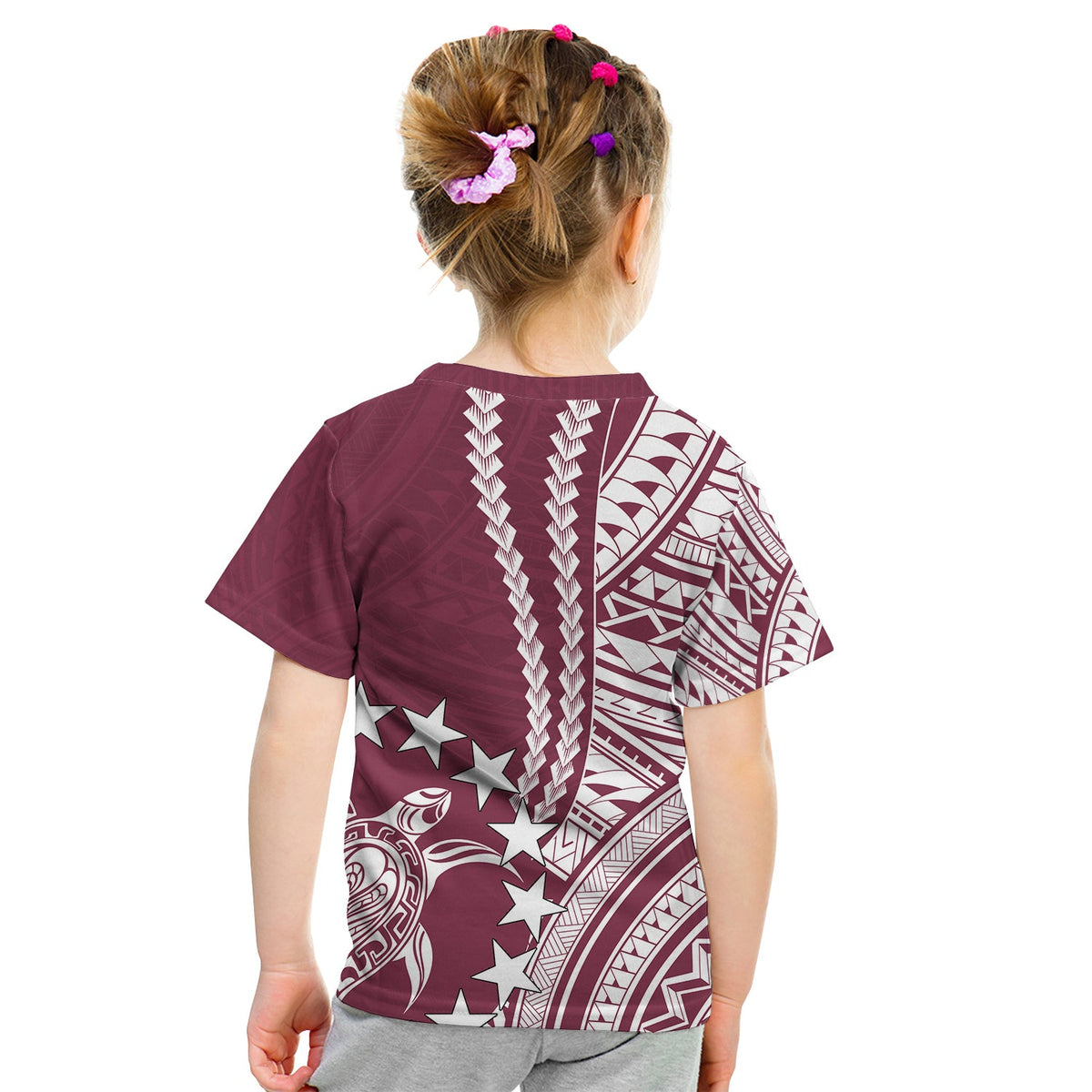 Cook Islands Mangaia Polynesian T Shirt KID LT6 - Wonder Print Shop