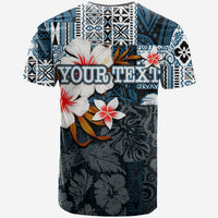 Custom Hawaii Fish Hook T Shirt Blue Style LT6 - Wonder Print Shop