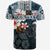 Custom Hawaii Fish Hook T Shirt Blue Style LT6 - Wonder Print Shop