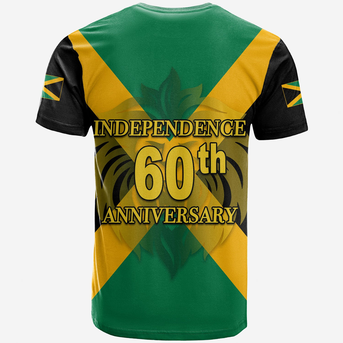 Jamaica Independence Day T Shirt Lion LT6 - Wonder Print Shop