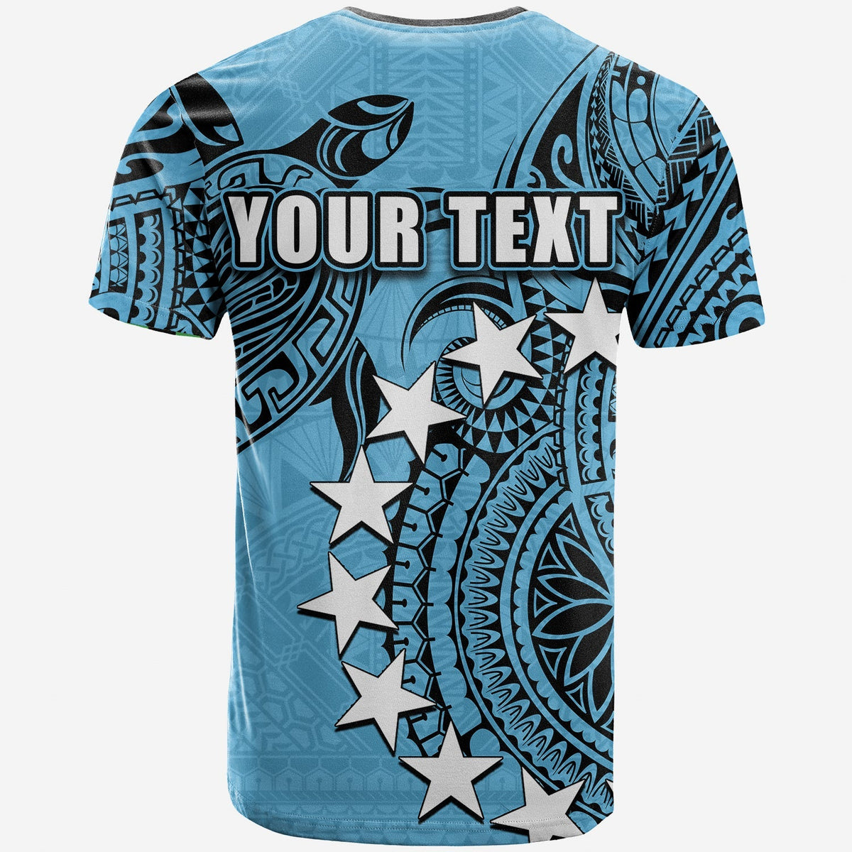 Custom Cook Islands T Shirt Mauke LT6 - Wonder Print Shop