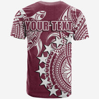 Custom Cook Islands T Shirt Mangaia LT6 - Wonder Print Shop