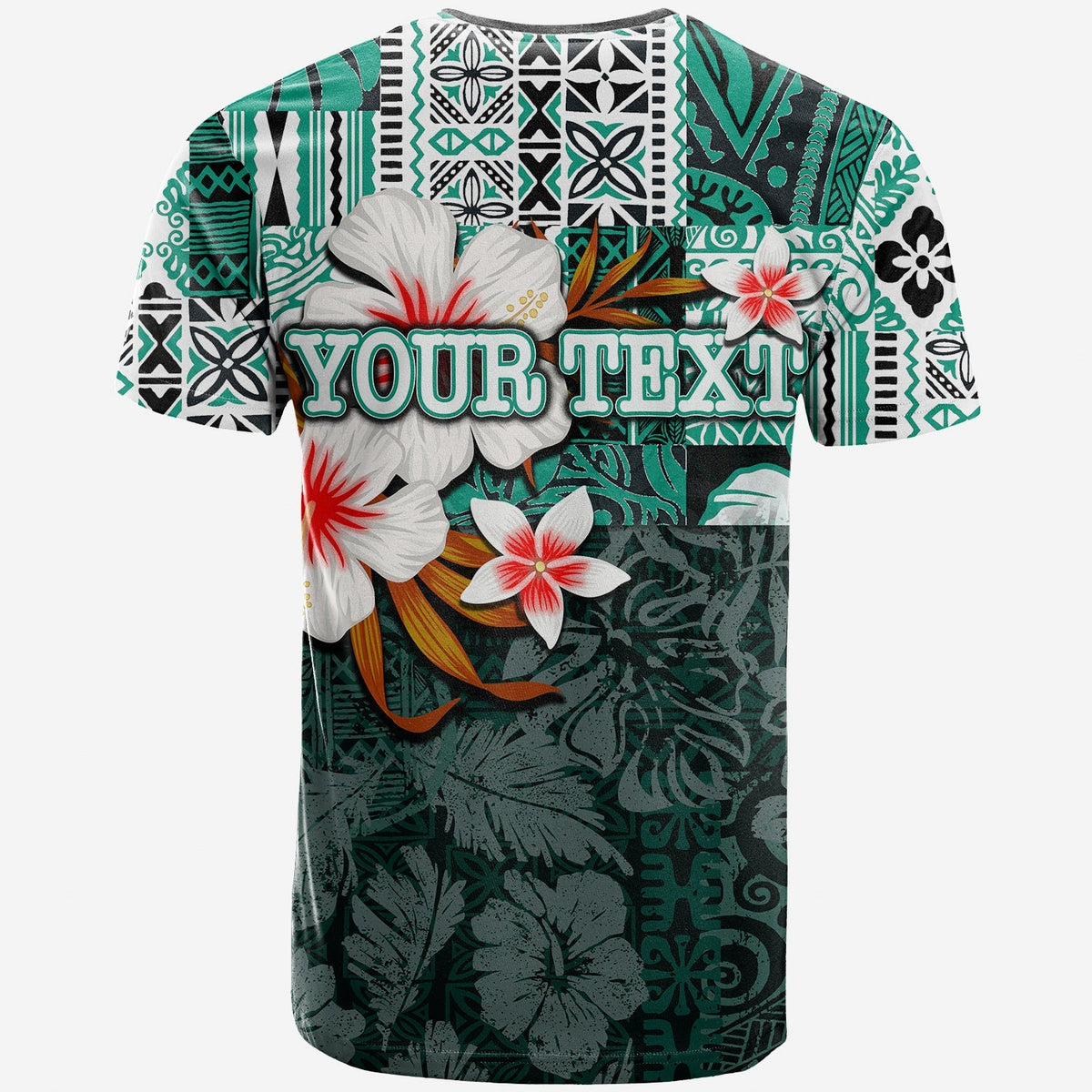 Custom Hawaii Fish Hook T Shirt Green Style LT6 - Wonder Print Shop