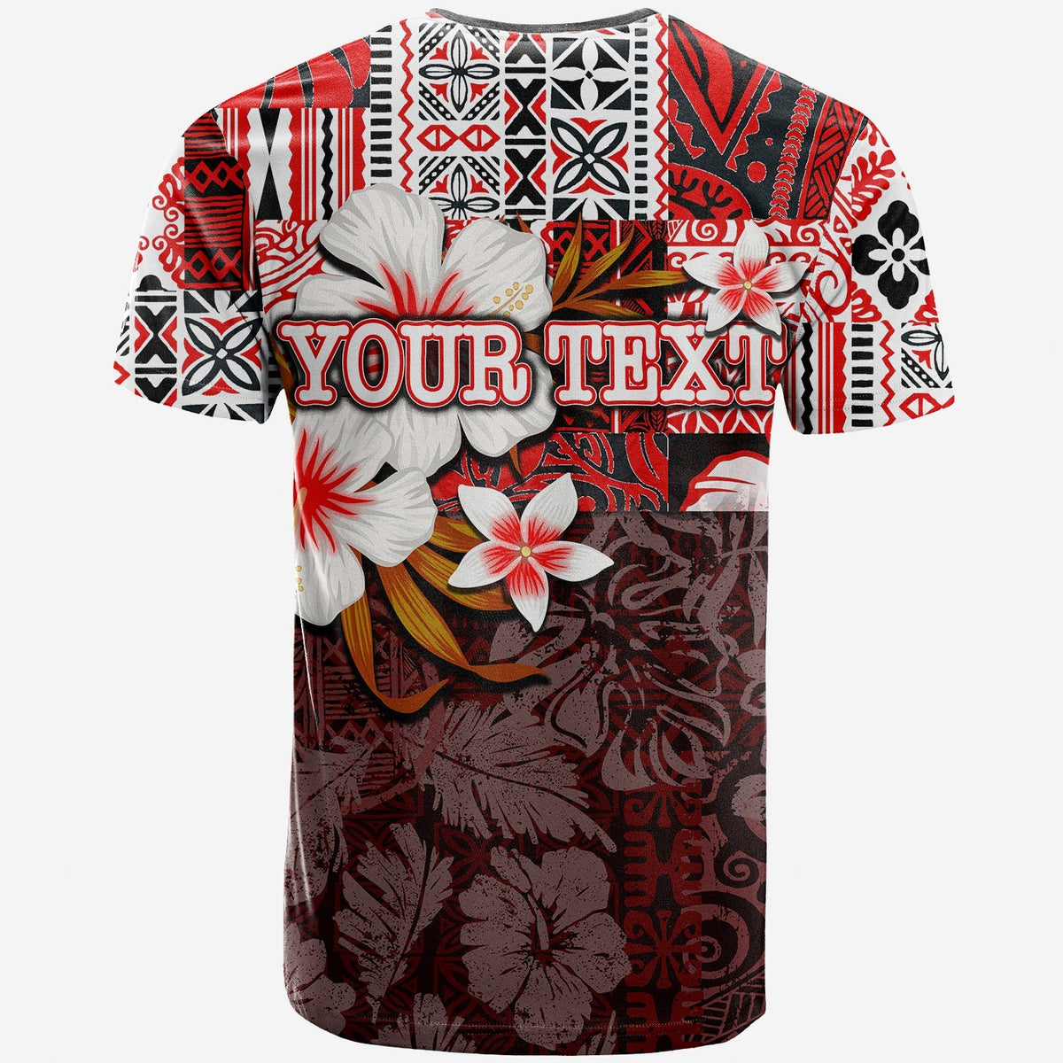 Custom Hawaii Fish Hook T Shirt Red Style LT6 - Wonder Print Shop
