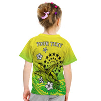 Custom Cook Islands T Shirt KID Loved Polynesian Turtle LT13 - Wonder Print Shop