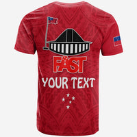 Custom F.A.S.T Samoa T Shirt We Ready Polynesian Samoan LT13 - Wonder Print Shop